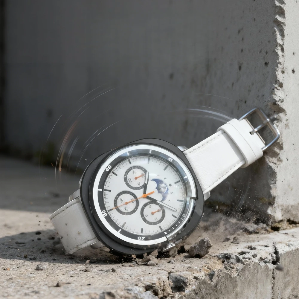 

Prctective Cover for Galaxy Watch8 Classic 46mm Smartwatch Metal Case Scratch and Impact Resistance Minimalist Bezel Shell