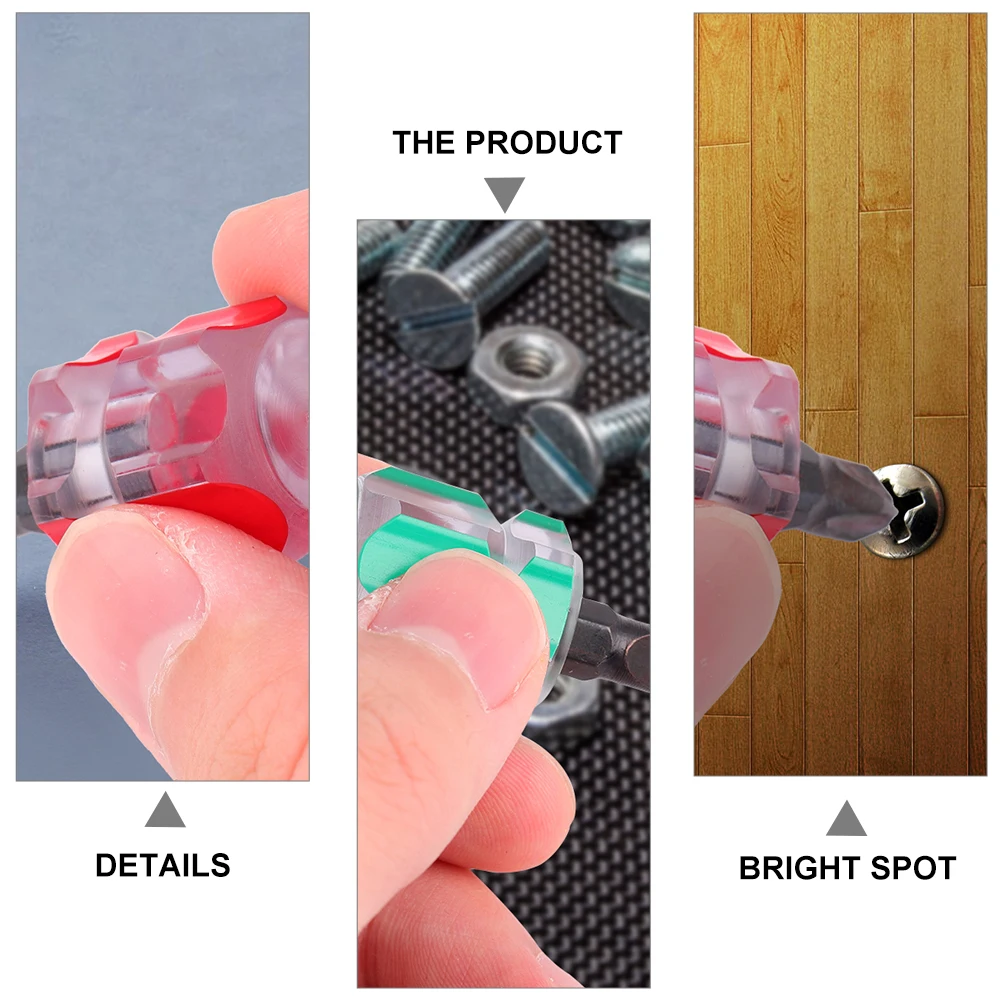 

12Pcs Mini Screwdriver Set Portable H Repair Tool Durable Chrome Vanadium Steel Sewing Machine Slotted