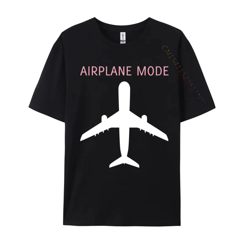 

Airplane Mode Travel Vacation Holiday Traveling Flying Cotton Fabric Men Custom T Shirt Classic Tops T Shirt Cute Printed Tee