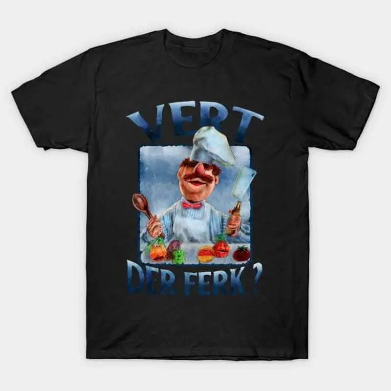 

VERT DER FERK SWEDISH CHEF T Shirt S 5XL Fast Shipping