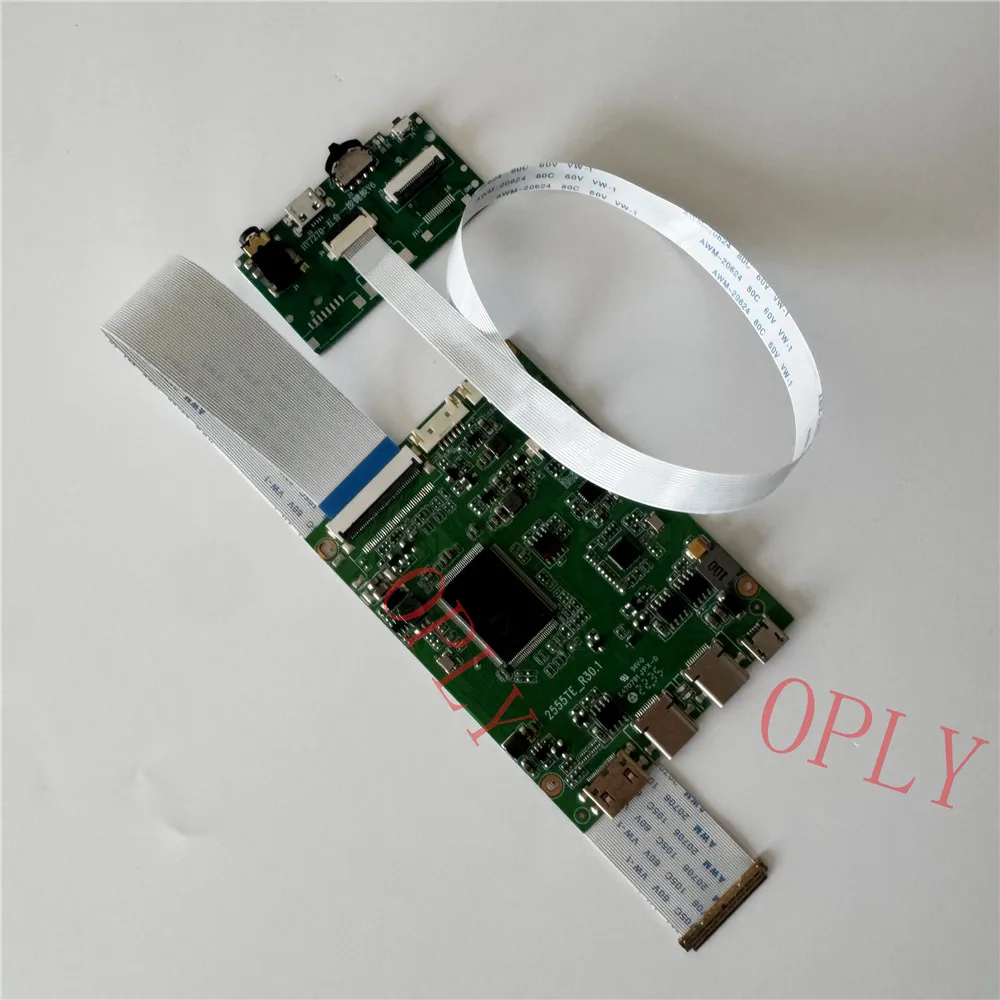 

Комплект платы драйвера ЖК-контроллера EDP Type-C Mini HDMI-совместимый 14 "B140HAN06 1920x1080 светодиодная панель Micro USB для экрана ноутбука
