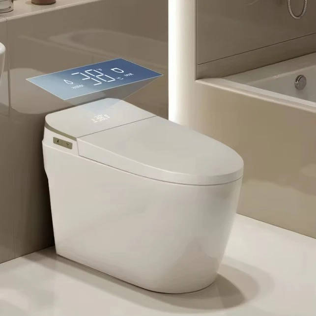 Automatic flushing electric smart toilet, bathroom toilet toilet