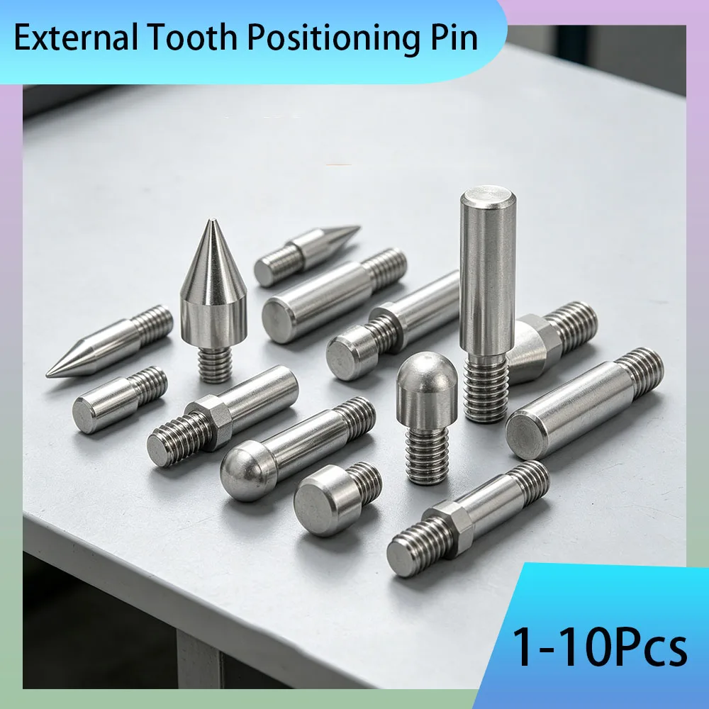 1-10Pcs High Precision External Pooth Positioning Pin Wear-Resistant And Anti-Corrosion Stainless Steel Positioning Column M3-M6