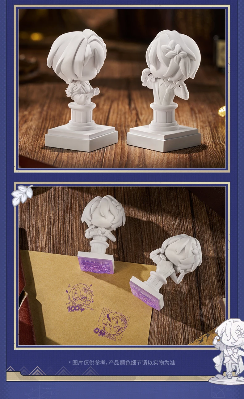 [Original] Spiel Honkai Star Rail Dr. Ratio Cosplay Stempel Anime Cartoon Desktop-Sammlerstücke Ornamente Halloween-Geschenke – Detail 6