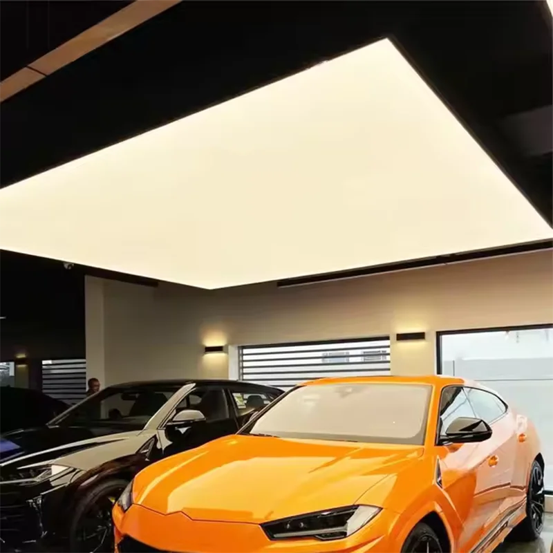 Applicable to 4S Auto Shop Maintenance Workshop Soft Film Fabric Lighting Light Box LED Manufacturer Wholesale Price