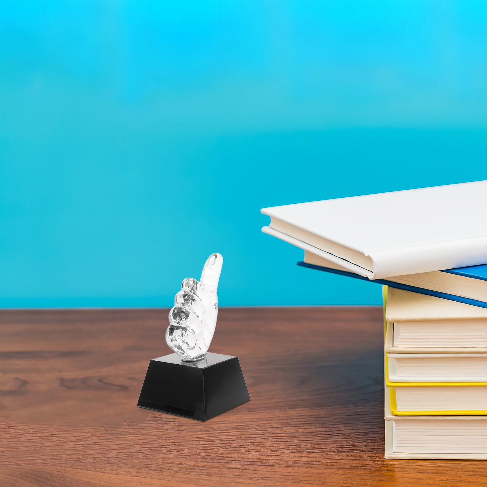 

Small Crystal Trophy 2024 Grad Achievement Prize Award Mini Classroom School Rewards Competitions White