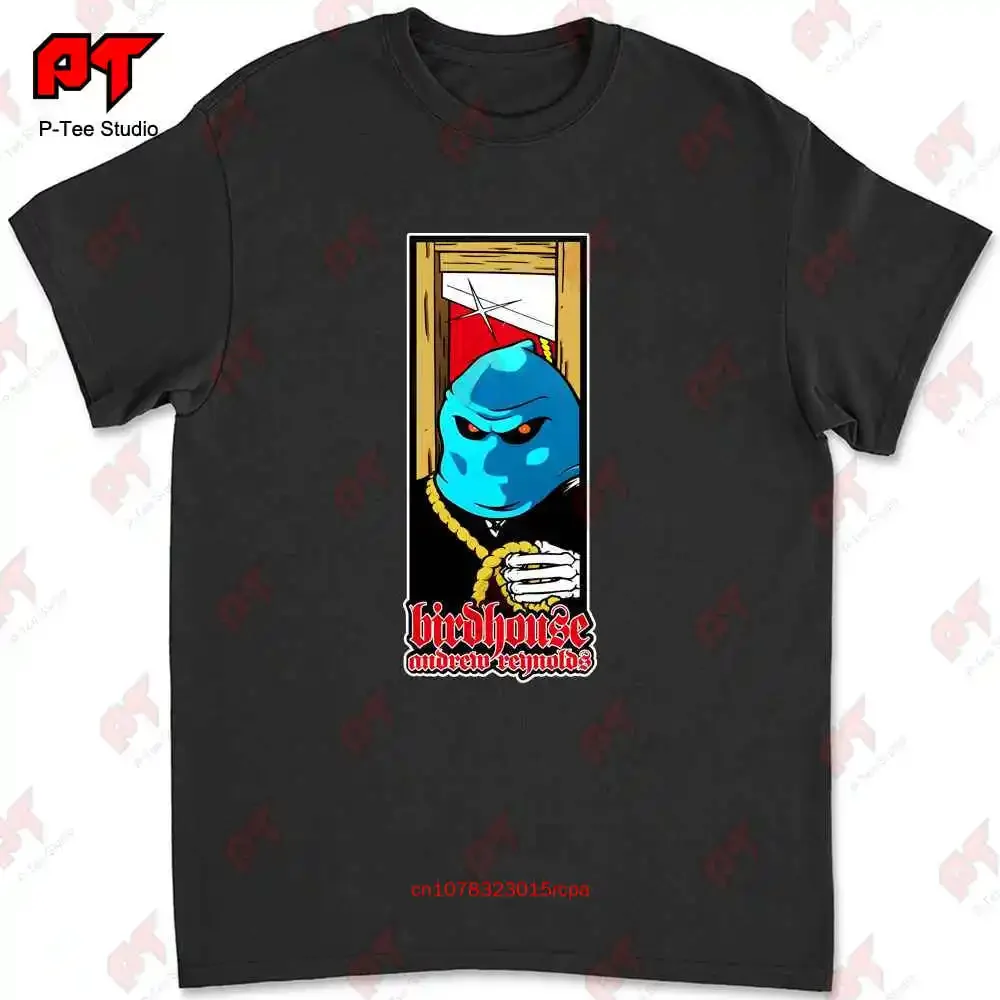 Birdhouse Skateboard Andrew Executioner T Shirt New Made Us Fast Shipping 7AUE