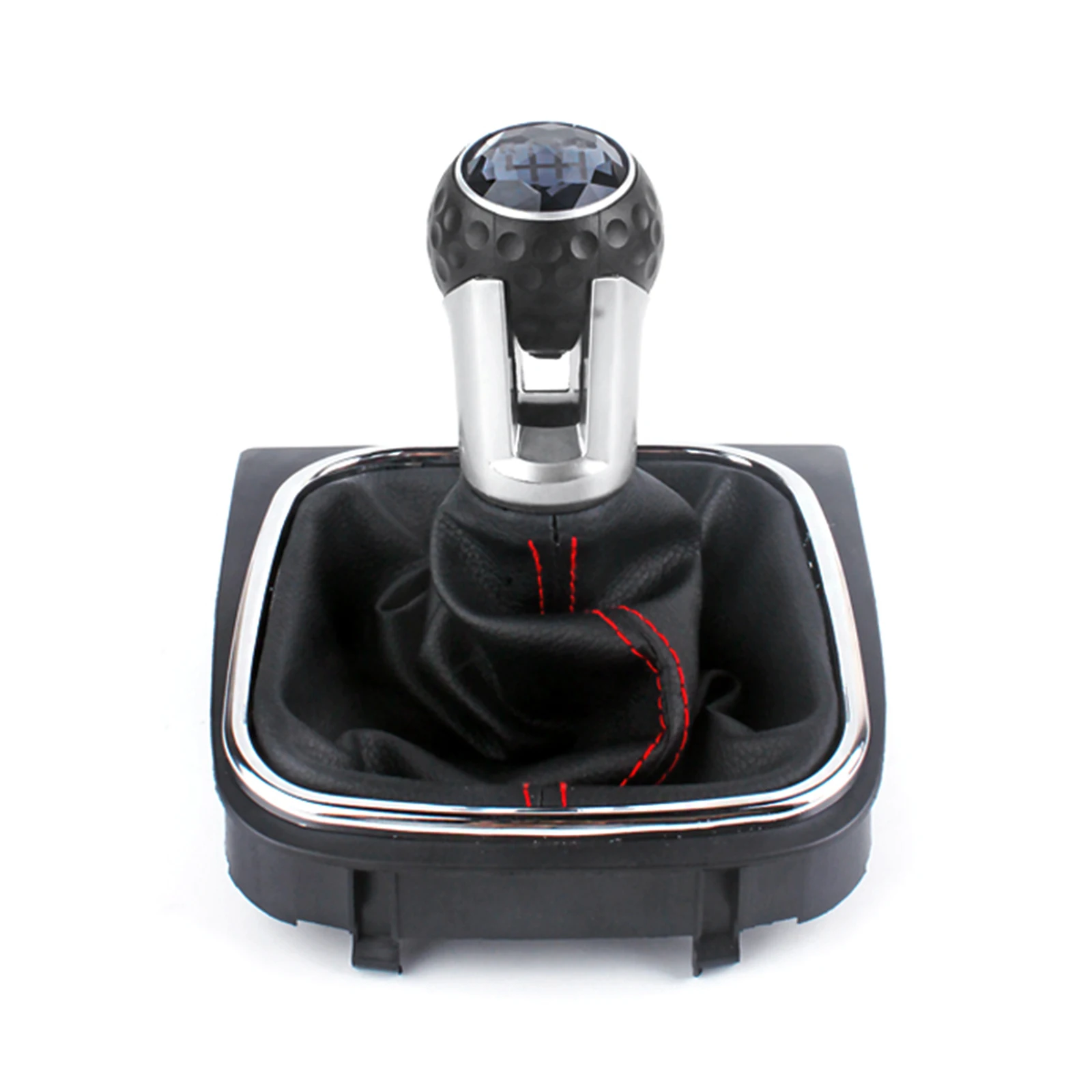 For Volkswagen Golf 5 MK5 R32 GTD GTI Golf 6 MK6 R20 2004-2013 Car Crystal Shift Handball Cover Dust Cover Set