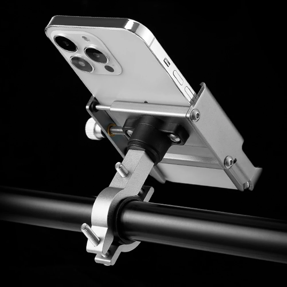 

Велосипедный кронштейн для телефона, алюминиевый сплав, кронштейн для подставки для мобильного телефона, вращение на 360 градусов, противоударное велосипедное оборудование