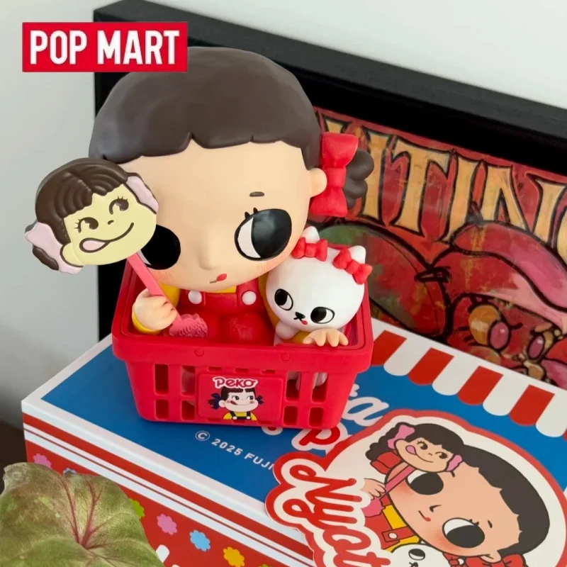 

POP MART Nyota Peko Series Genuine Blind Box Mystery Box Guess Bag Toys Doll Cute Anime Figure Desktop