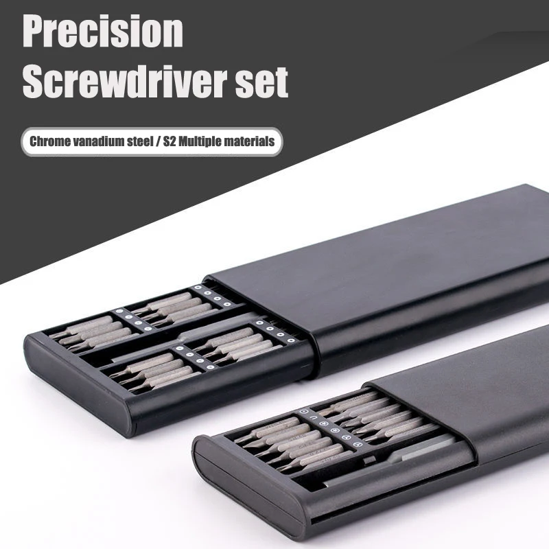 Imagem -02 - Magnética Chave de Fenda Conjunto com Alça Parafuso Bits Ferramentas para Xiaomi Iphone pc Multifunções Profissional Kit Ferramenta de Reparo 63 25 em