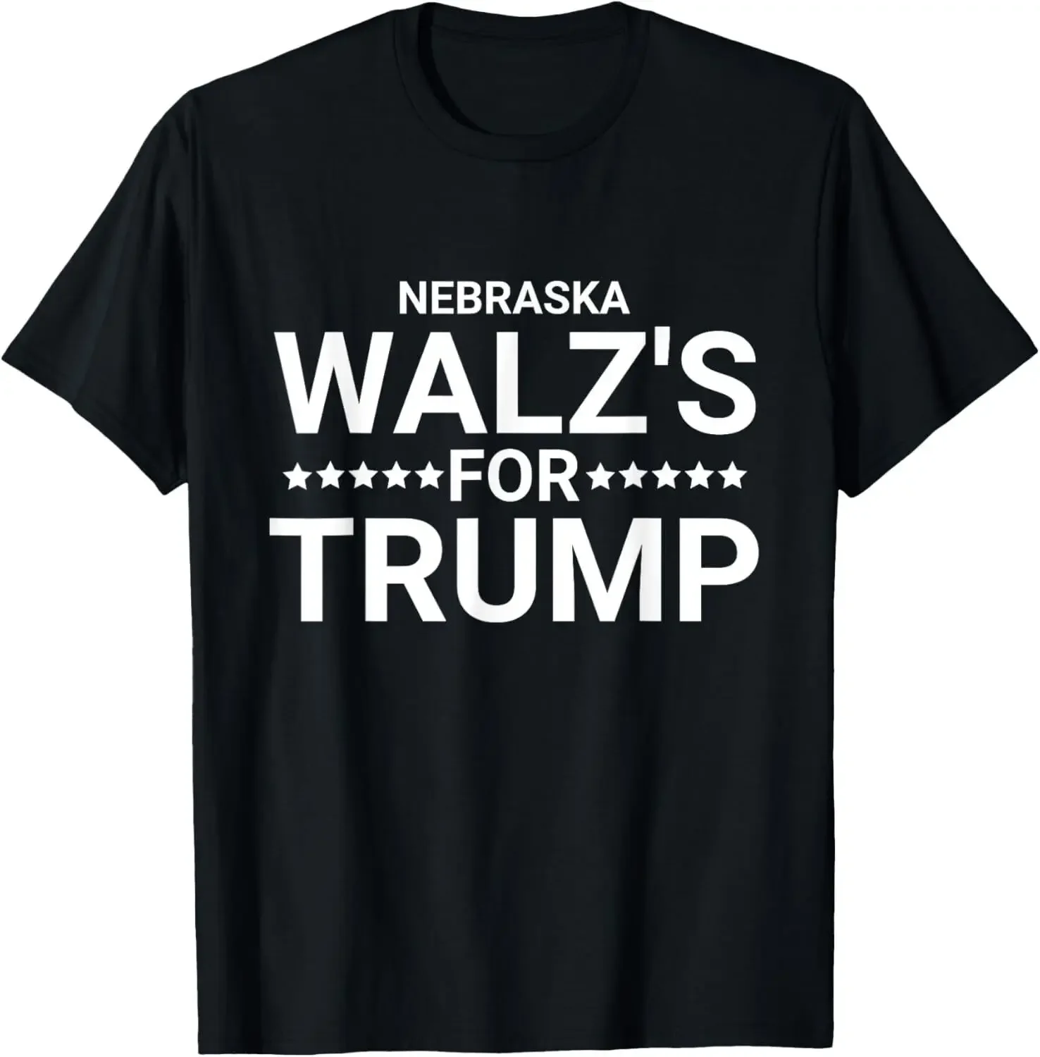 Nebraska Walz's for Trump,Walz Family T-Shirt