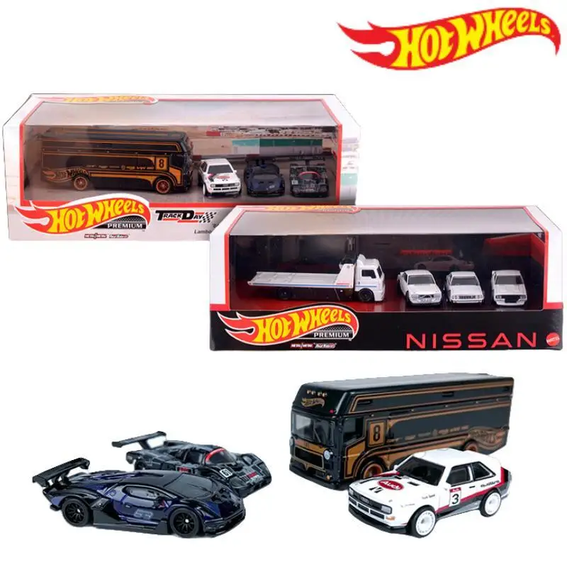 

Hot Selling Original Hot Wheels Alloy Sports Car Limited Edition Car Culture Series 4 Gift Boxes Toy Car Model Toys Kids Gifts