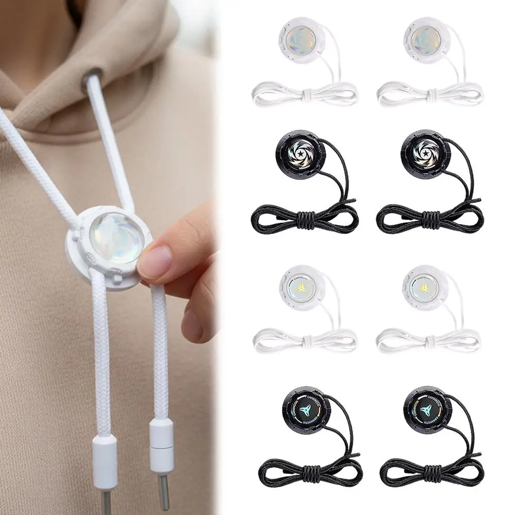 Picture 4: Rotating Press Shoelace Buckle No Tie Shoe Laces Lock System Colorful Magic Gradient Quick Lacing Device For Sneakers Running