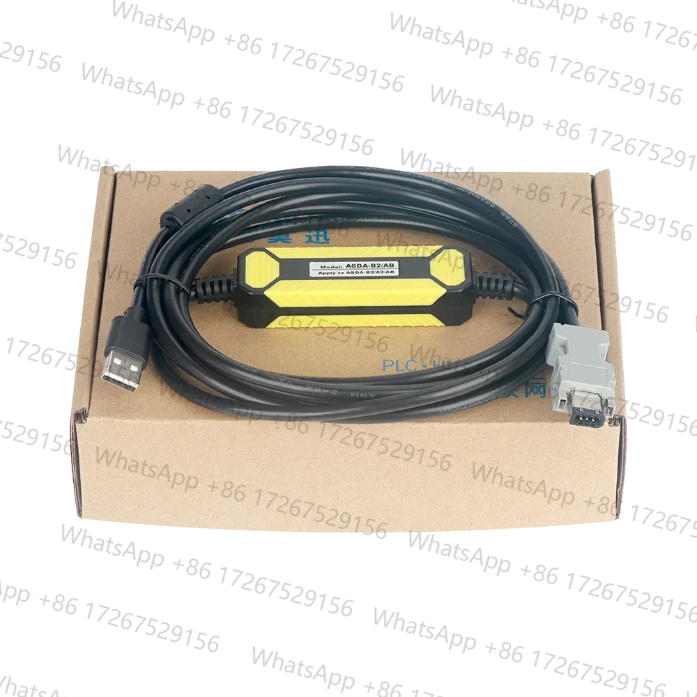 ASDA-B2/AB/A2 ASD-CNUS0A08 ASDA B2 for Delta Servo Motor Driver Debugging Programming Cable Data Line