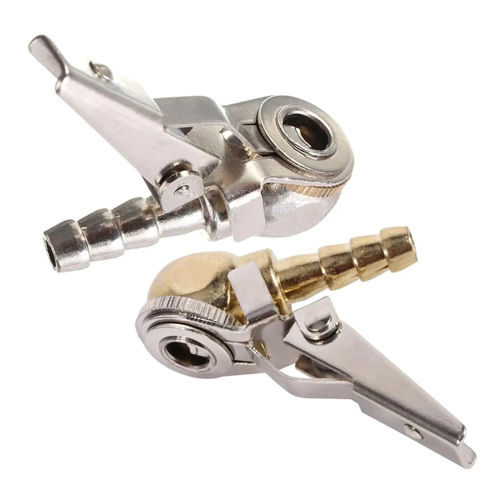 

Воздушный патрон с зажимом для накачивания шин, простой в установке, прочный многофункциональный сверхмощный накачивающий патрон для шин для мотоцикла, авто