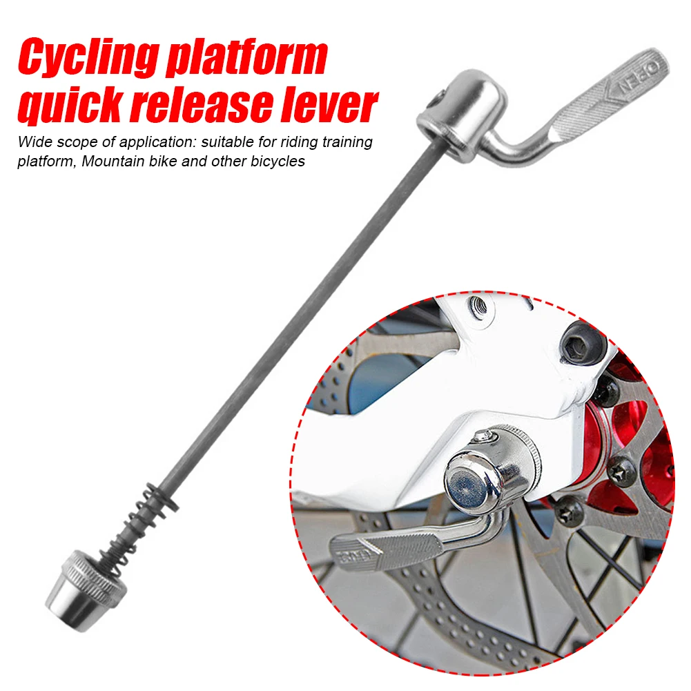 Universal Quick Release Skewers Ultralight Bicycle Quick Release Skewer Part for Trainer Bike Cycling Back Rear Wheel Tire