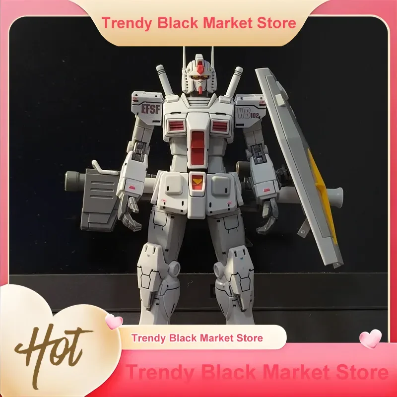 Trendiger Black Market GTO HG 1 144 Rx 78 2 Original Werksfarbe Mech Bausatz Modell Actionfigur Dekoration Geschenk