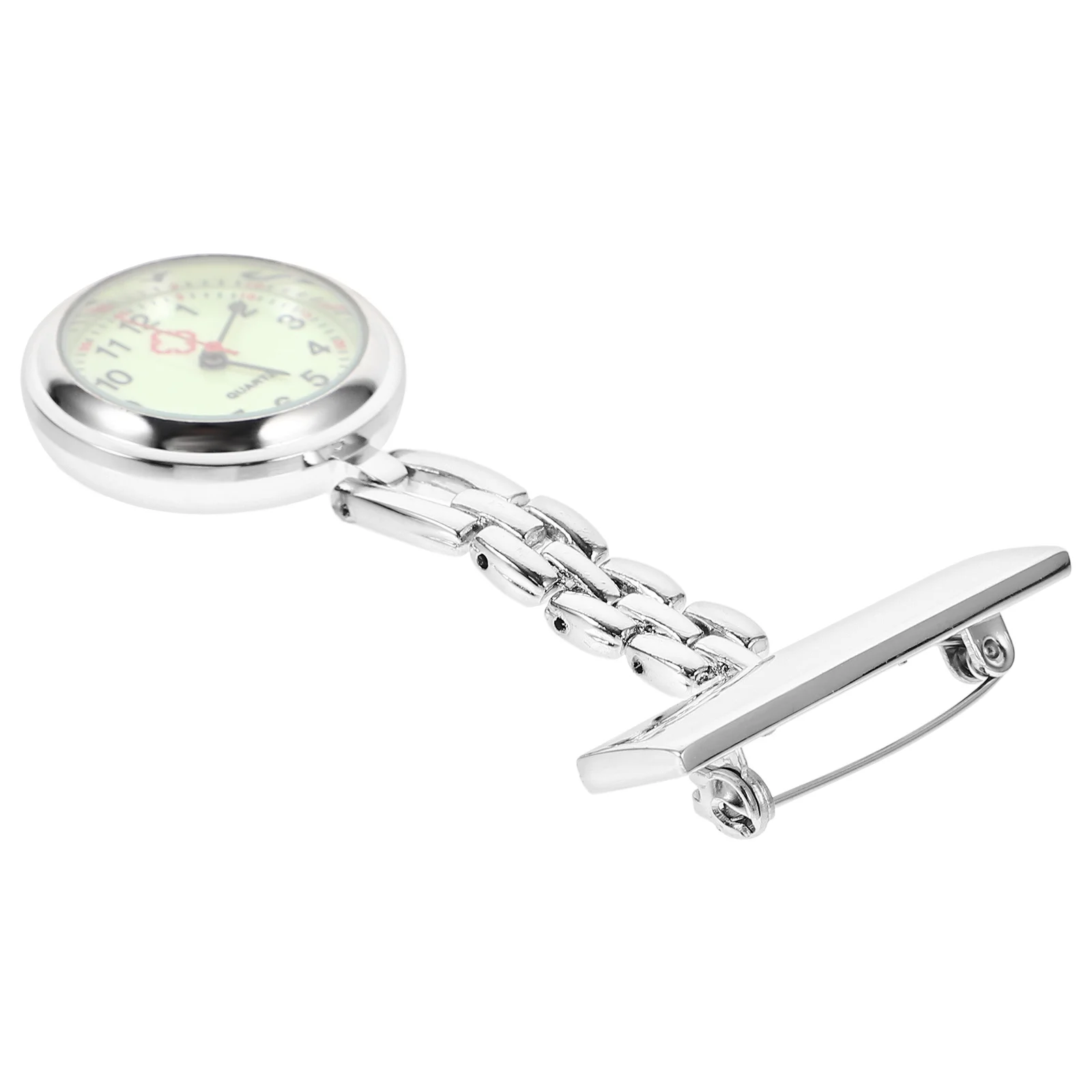 

1Pcs Nurse Watch for Women Men Medical Professionals Quartz Movement Pocket Brooch Pin-on Timepiece Gift for Doctor Student