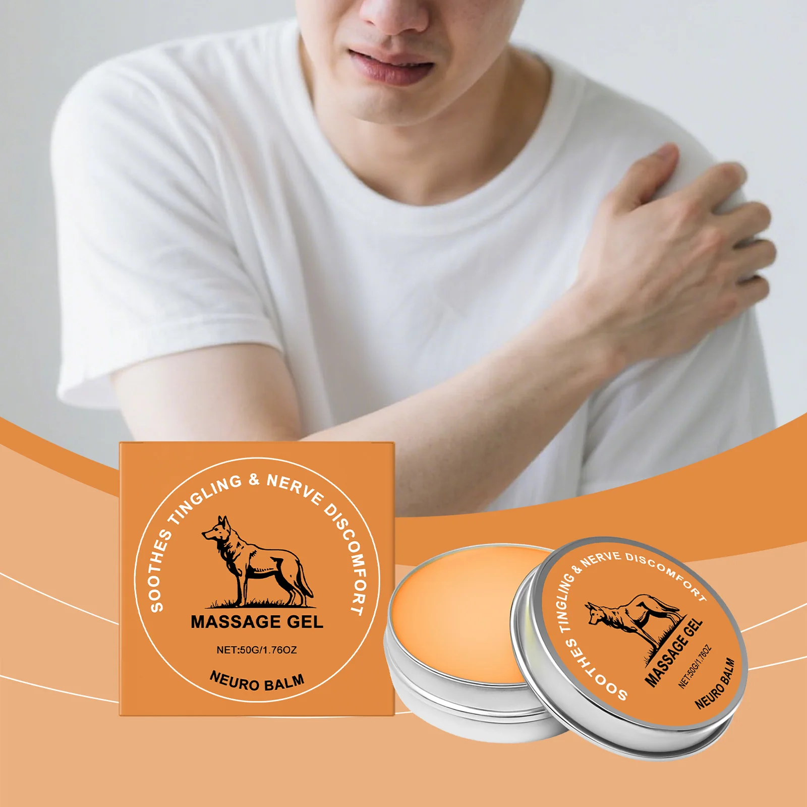 Joint Care Ointment Daily Care for Joint Discomfort, Cooling, Boosting Energy, Protective External Application Ointment