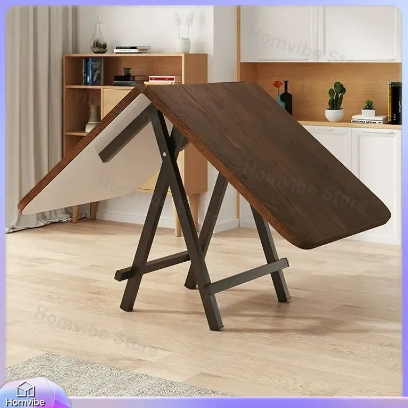 for Spot folding dining table Household rectangular eating table Outdoor stall wholesale Simple set of tables and chairs