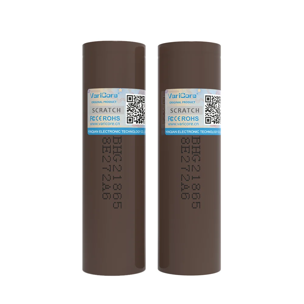 بطارية LiitoKala 100% جديدة وأصلية HG2 18650 3000mAh 18650HG2 3.6 فولت تفريغ 20A مخصصة لبطاريات hg2 القابلة لإعادة الشحن