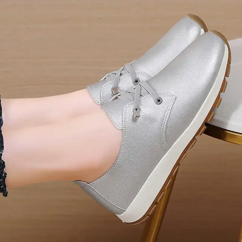 

Round Tip Without Heel Comfortable Women Casual Sneakers Women Luxury Branded Women's Shoes Sport Price Hypebeast Joggings