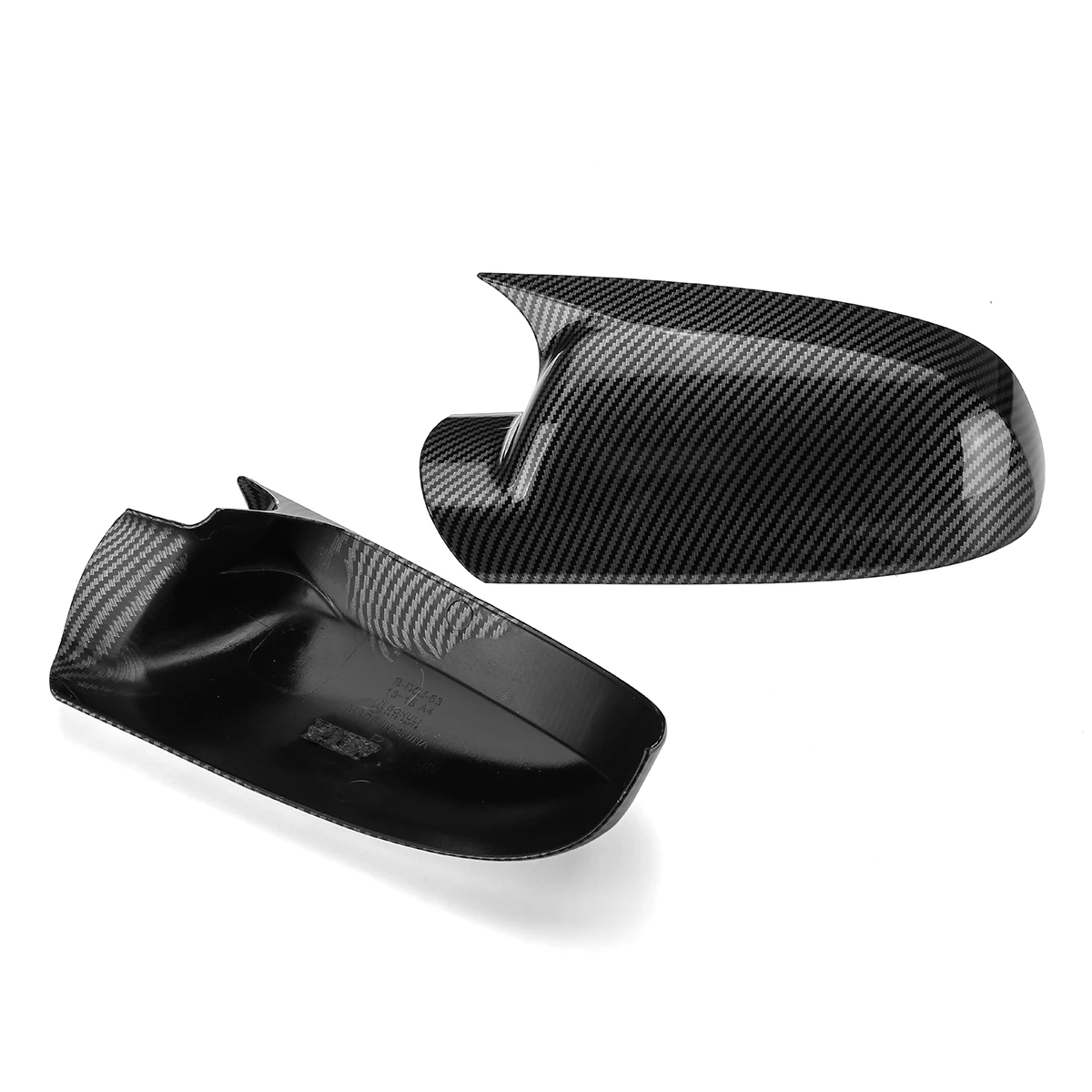 Pair Side Wing Mirror Cover For Audi A4 S4 B8 B8.5 8K FSI TFSI TDI 2013-2016 Add On Rear View Mirror Cap Cover Car Accessories