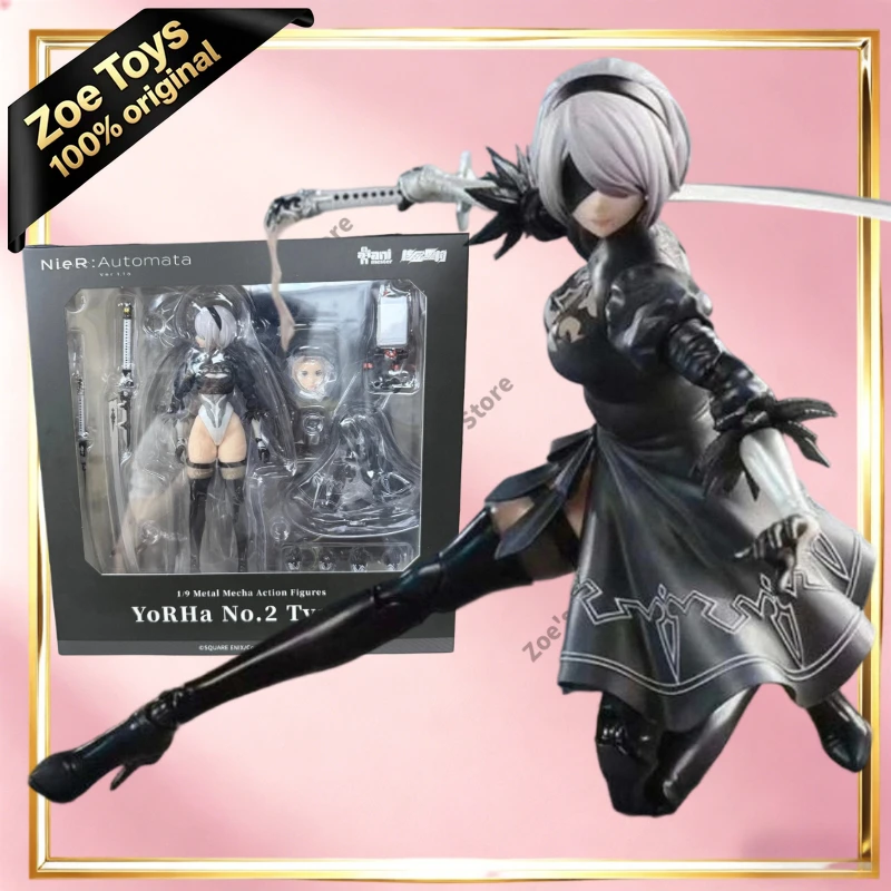 

100% Оригинальная фигурка AniMester NieR:Automata YoRHa No.2 Type B 1/9 с металлическим каркасом, официально лицензированная, в наличии