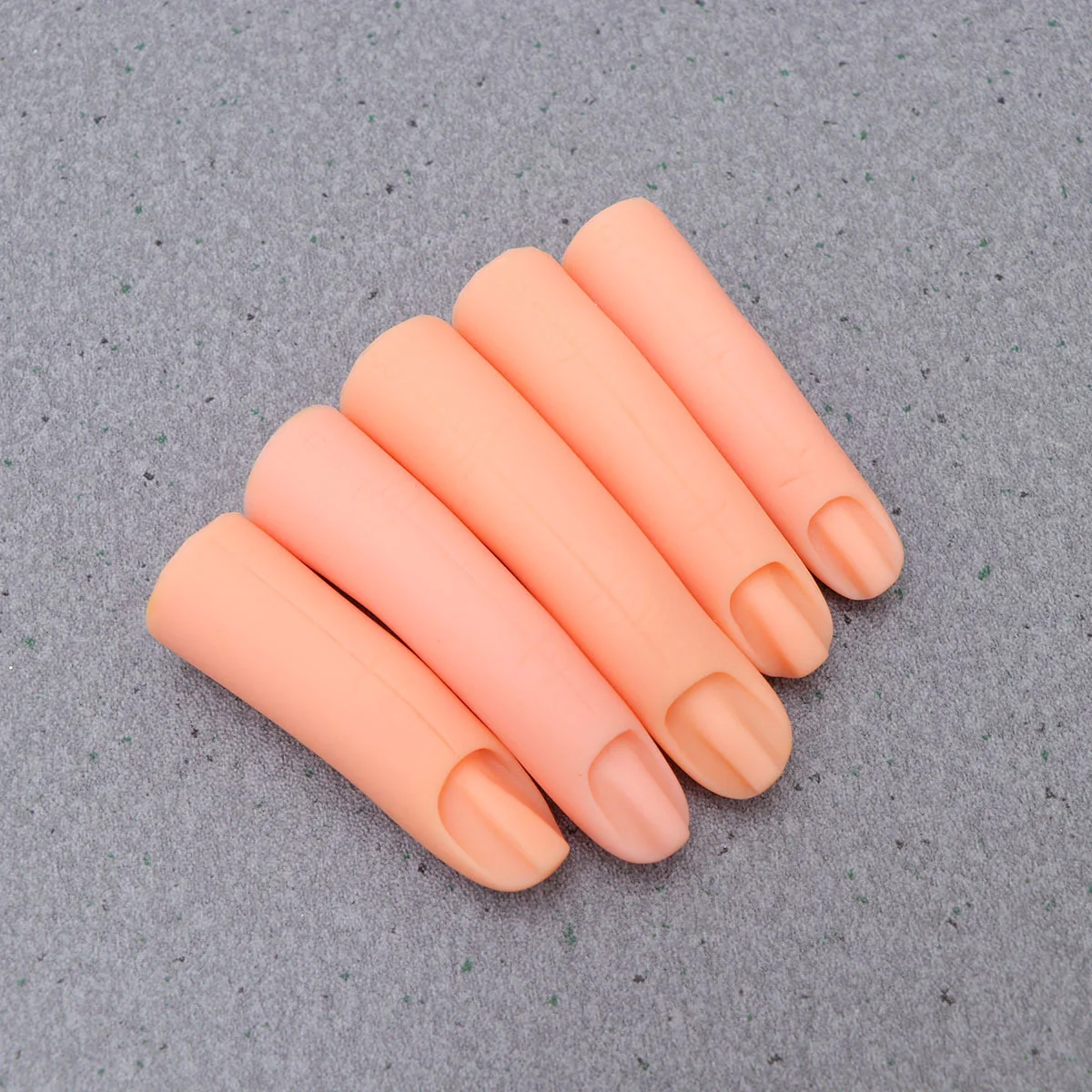 قالب إصبع لممارسة فن الأظافر، أداة تدريب متينة على الأظافر، إصبع صناعي للمبتدئين وفنانين الصالونات