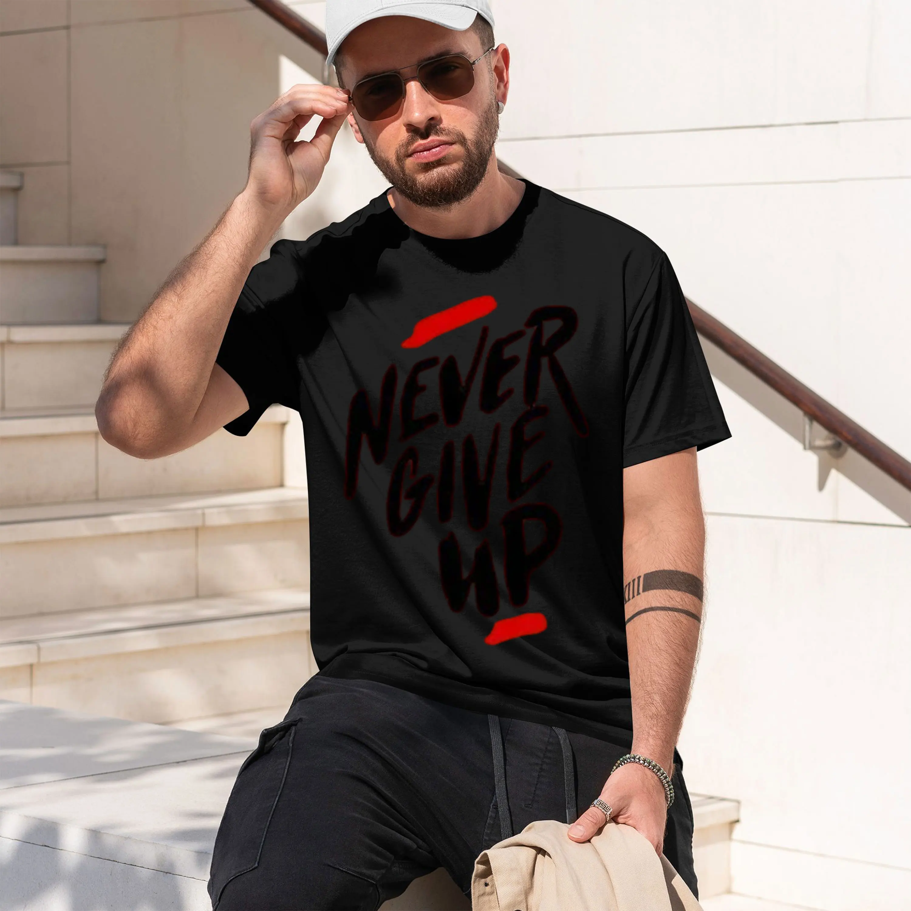 Street Fashion China Models - New USA Flag Print Men's Tank