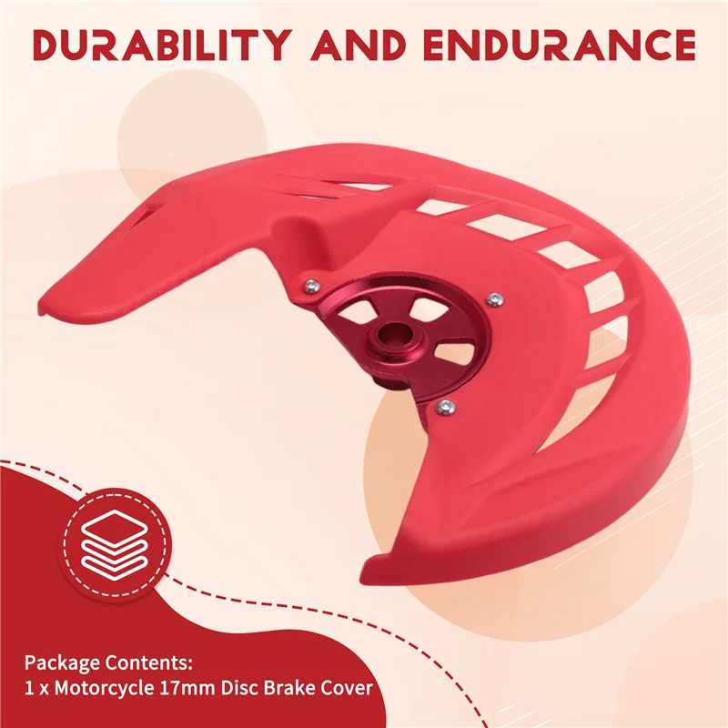 

【Price Drop !!】Motorcycle Front Disc Brake Cover For Honda RF250L 2017-2022 CRF300L2021-2023 17Mm Brake Protective Disc