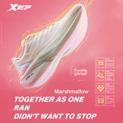 Xtep Running shoes Women Cushioning Shock Absorption Sport Shoes Breathable Wear-Resistant Comfortable Sneakers 877418110071