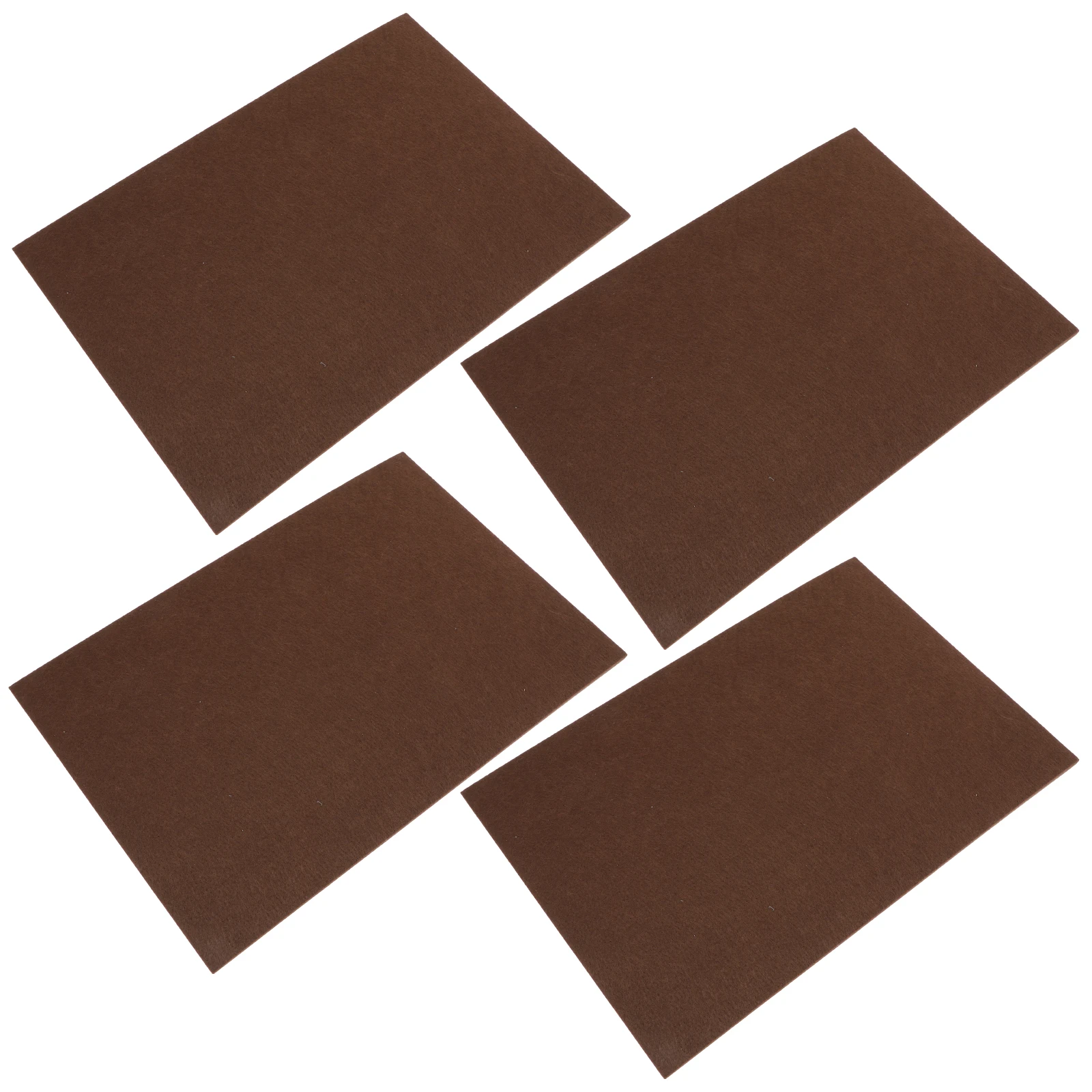 

4 Pcs Felt Mats Anti skid Floor Protection Furniture Pads Chair Stickers Table Feet Protectors Cushions Thickened Leg Sliders