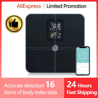 Body Fat Weight Scale Smart Wireless Digital Bathroom Weight Scale Human Body Composition Analyzer Scale with Smartphone App