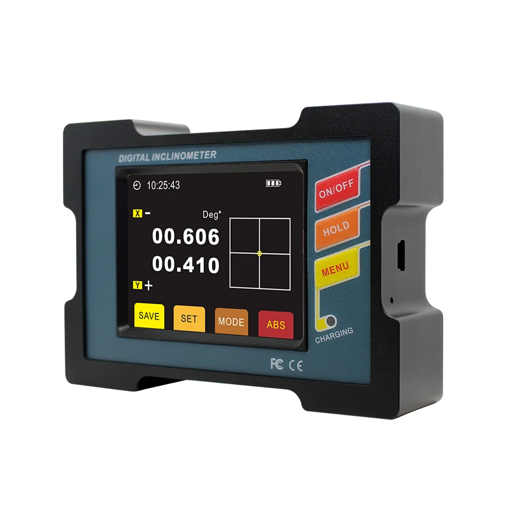 DMI820 Touch Screen Dual axis Inclinometer With Digital Display mm/m Measurement