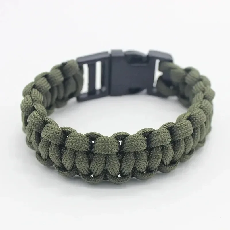 23cm Seven Core Paracord Escape Outdoor Emergency Plaited Rope EDC Camping Survival Saving Bracelet Tools Umbrella Rope Bracelet