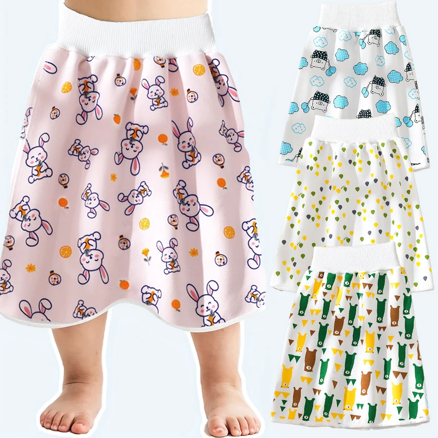 

1Pc Baby Diaper Skirt, Ultra Soft and Comfortable - Breathable Training Pants Diaper Skirt, Waterproof Washable Pad for Babies, Baby Potty Training Diaper Skirt Essential.