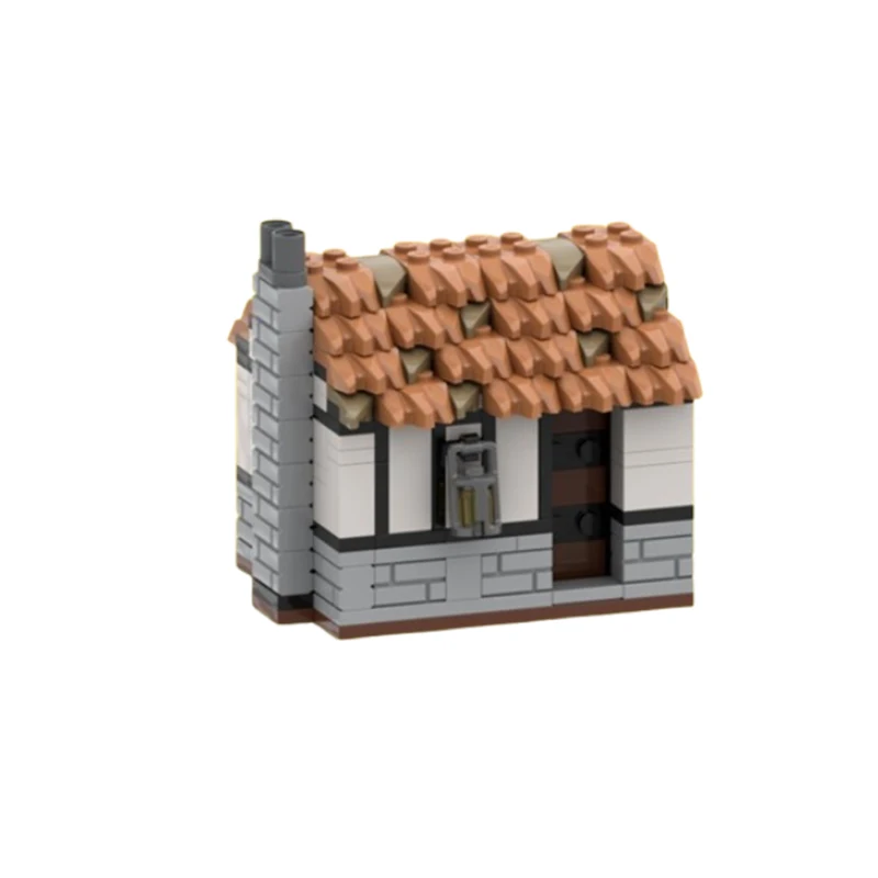 Spot MOC small particle assembled building blocks, building street view models, puzzle and creative educational toys, gifts