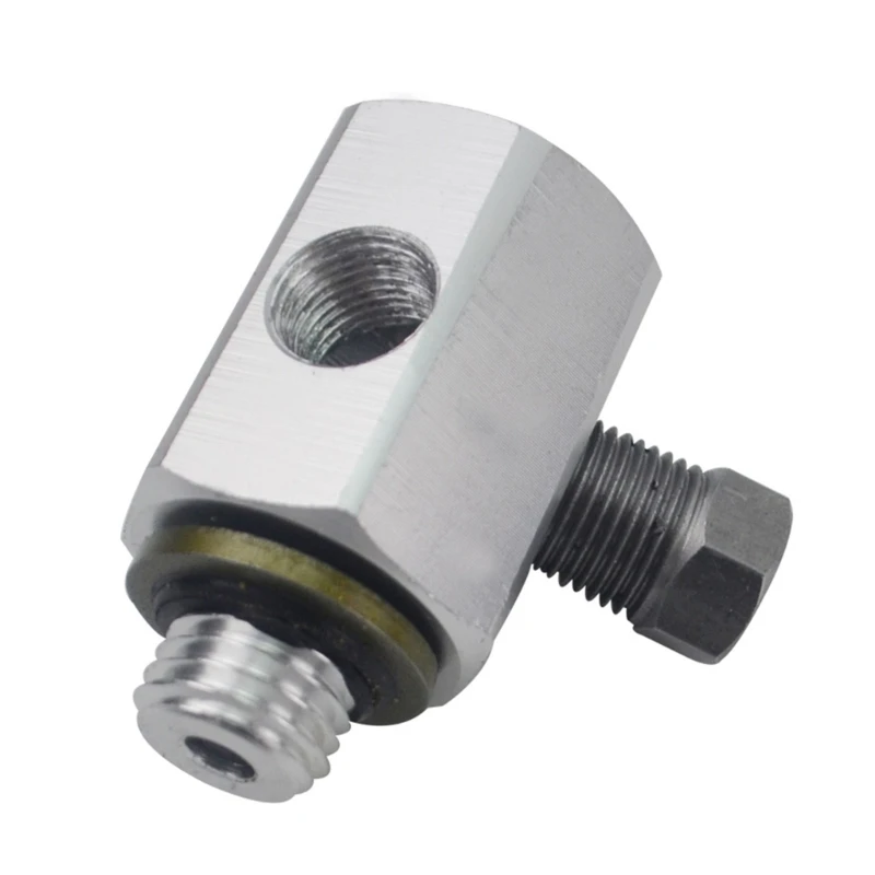 

1/8 NPT To 12x1.5 Aluminum Fuel Oil Pressure Gauges Sensor Thread Adapter for E30 E36 Car Accessories