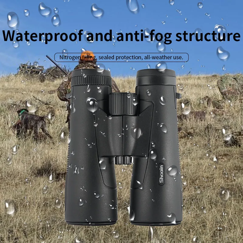 Shooin Optics SO3 10x50 HD Binoculars FMC For Outdoor Camping Hunting Bird Watching - view 5