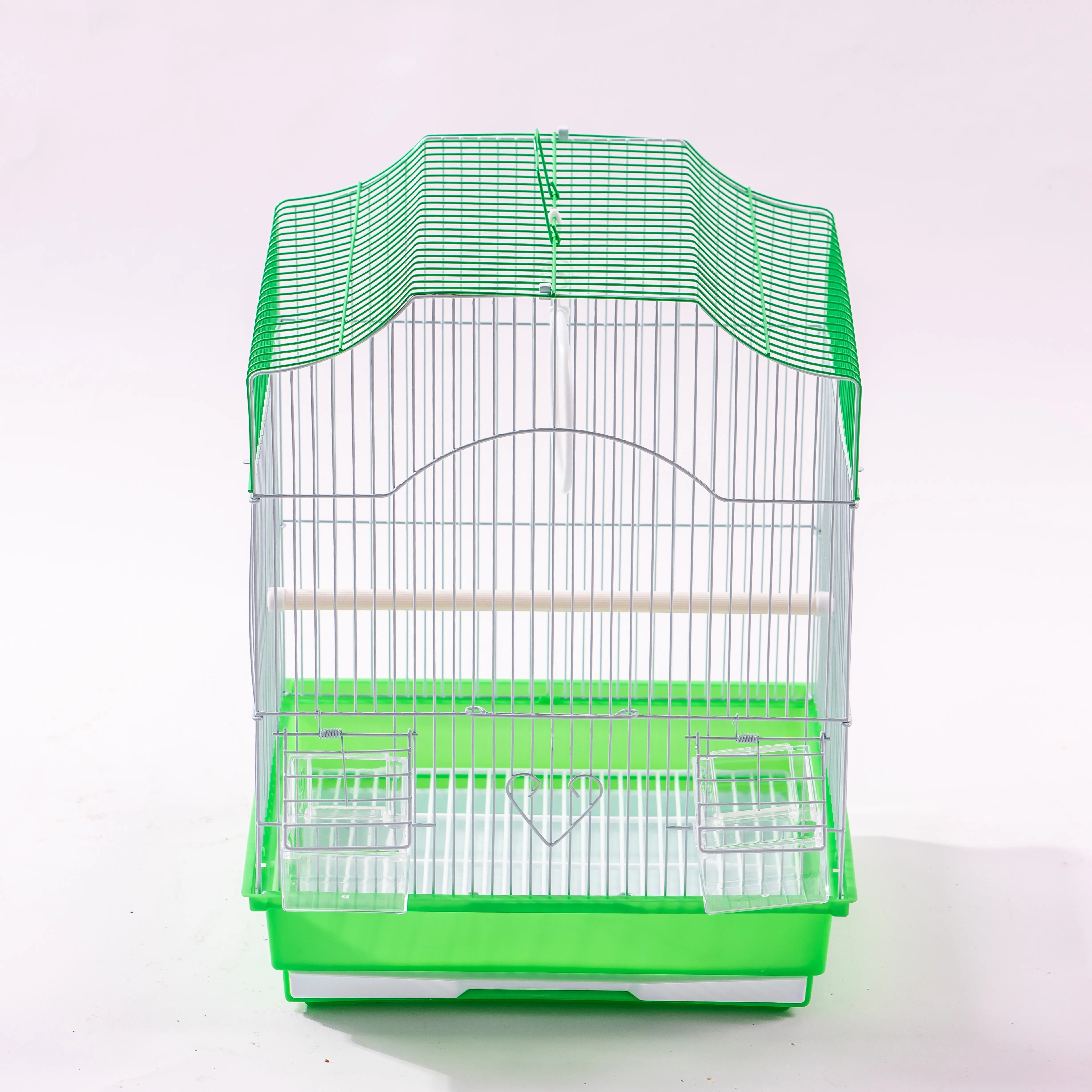 Minimalist Hanging Bird Cage With Clean Lines, Easy To Clean And Maintain