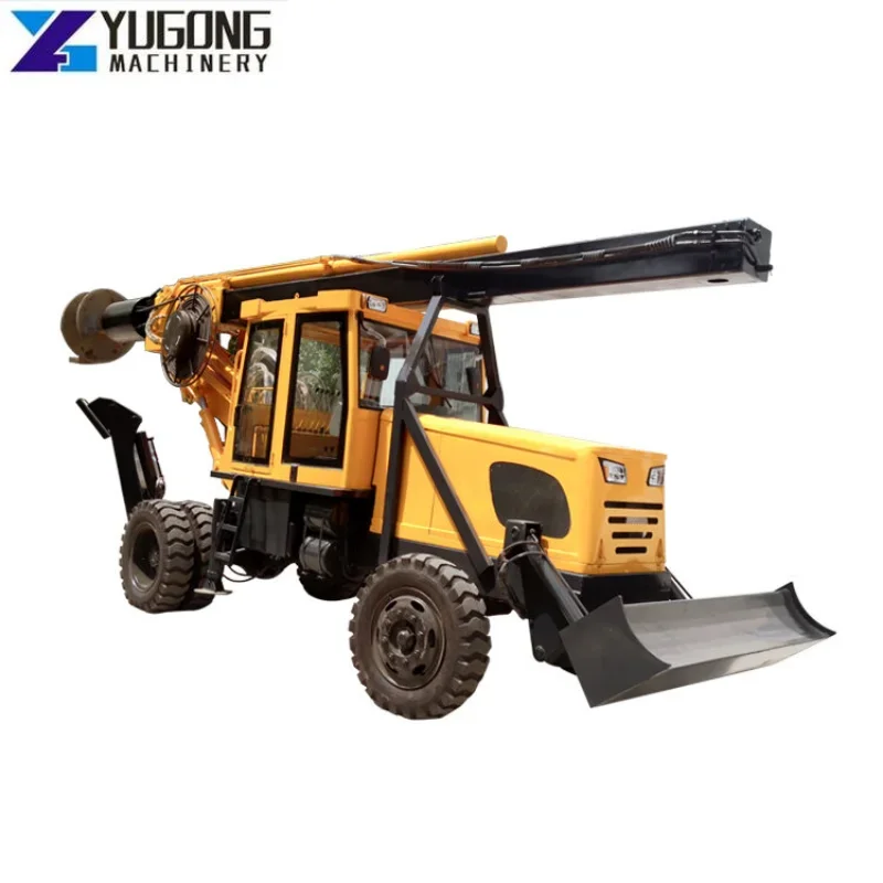 Hot Manufacturer Price Durable Drill Rig Rock Pneumatic DTH Water Well Drilling Rig Machine for Sale