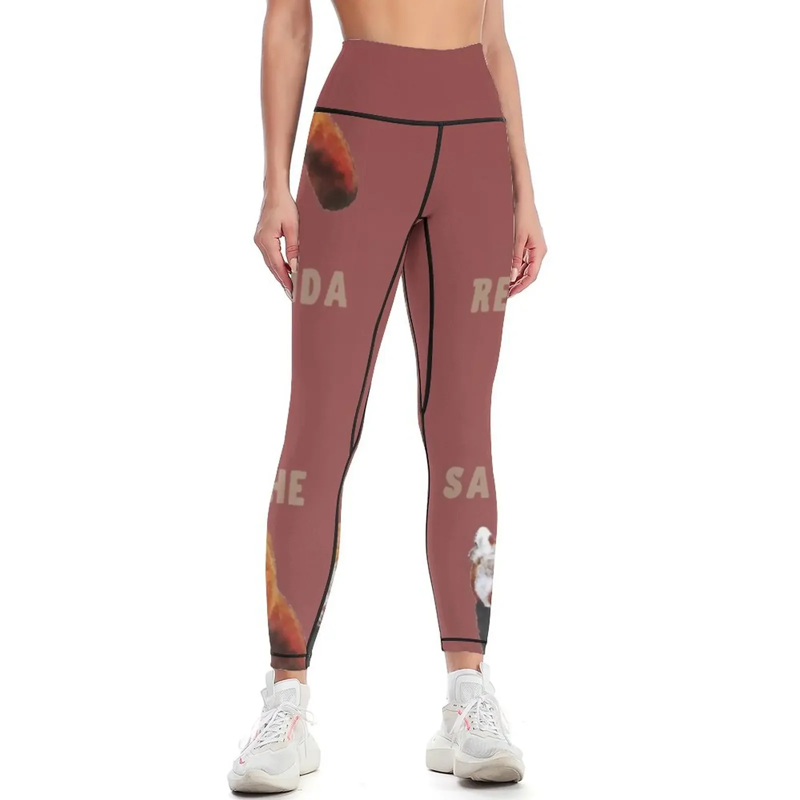 

Save the Red Panda Leggings Women's sports push up fitness sports tennis for sport pants Womens Leggings