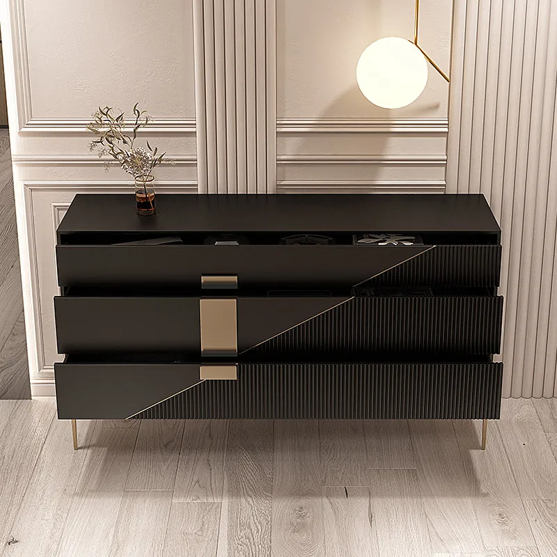 

Minimalist porch light luxury modern dining side foyer storage living room bedroom chest