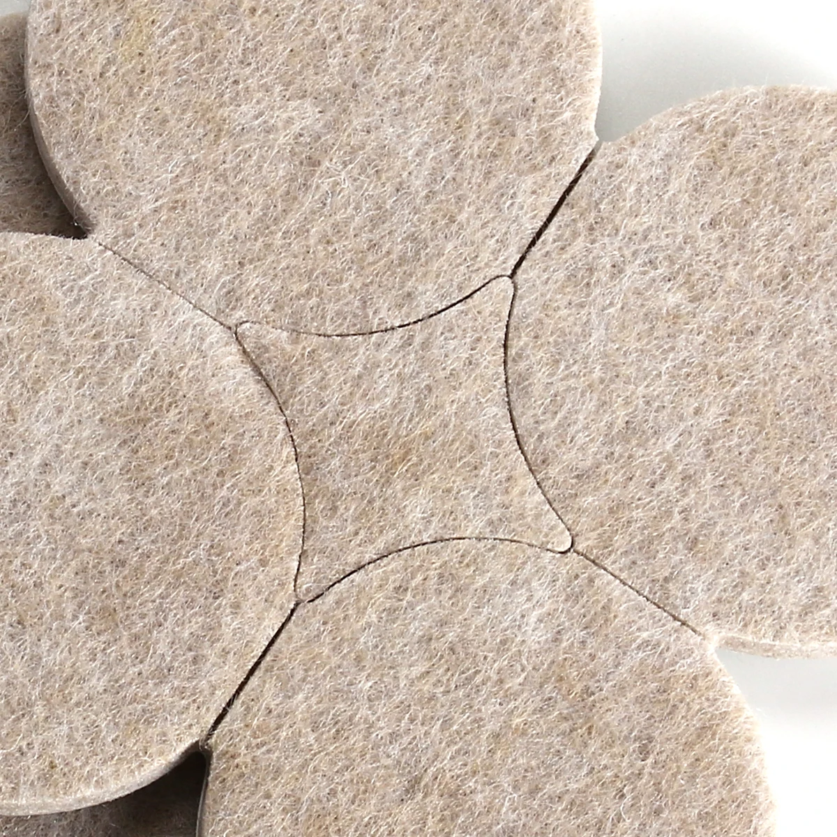 

8 Pcs Table and Chair Mats Furniture Floor Protectors for Tables Felt Pads Chairs Protective Foot Caps Small