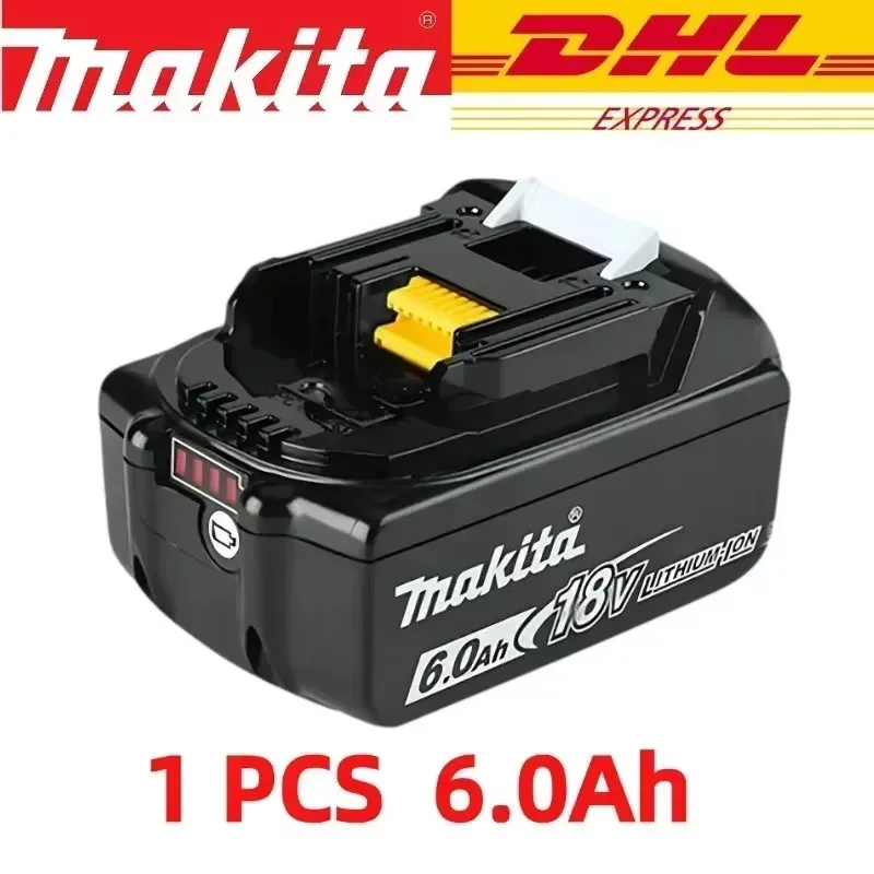 Originele Makita accu 18V 9.0Ah oplaadbare accu, elektrisch gereedschap BL1830 BL1840 BL1850 BL1860B voor Makita 18V accu