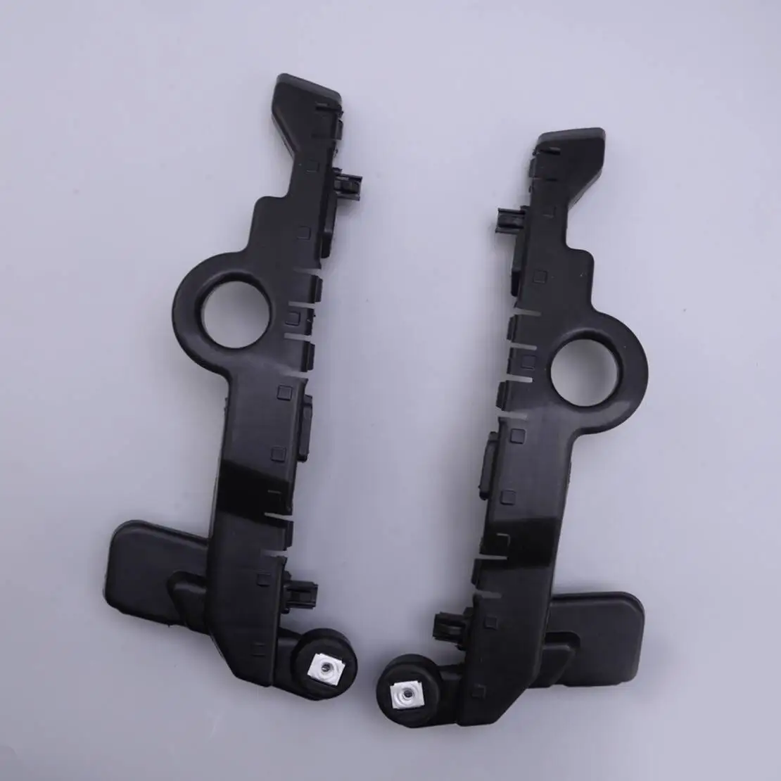 23388662 GM106214 23388663 GM1063142 1 Pair Left Right Front Bumper Guide Bracket Fit for GMC Sierra 1500 2019-2023 Black
