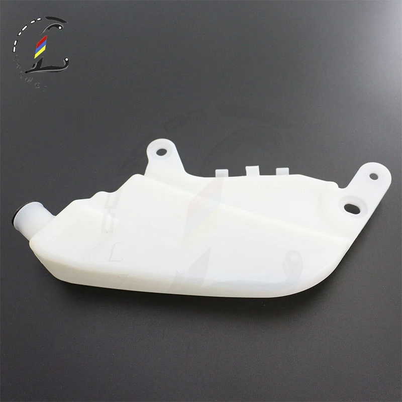 Motorcycle Coolant Reservoir Tank Plastic Spare Water Bottle Cooling Tank For Yamaha YZF R1 2002 2003 YZFR1 YZF-R1