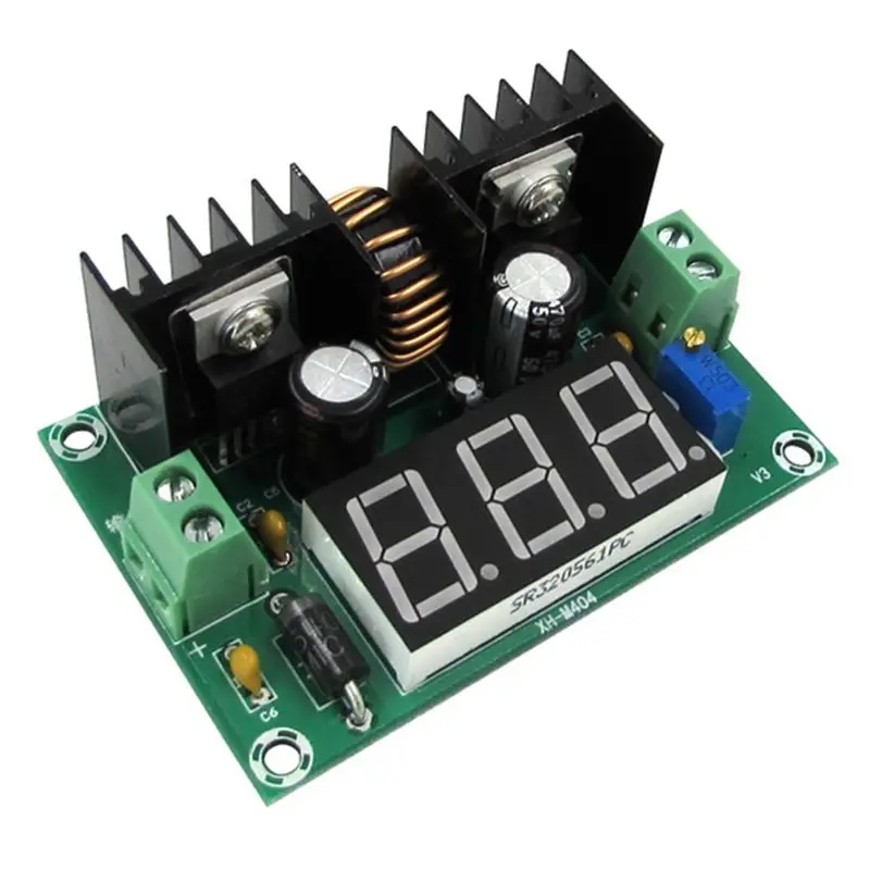 A29F-DC DC Step-Down Module/24V To 12V/12V To 5V8A Adjustable 1.25-36V Output With Digital Display Step-Down Board
